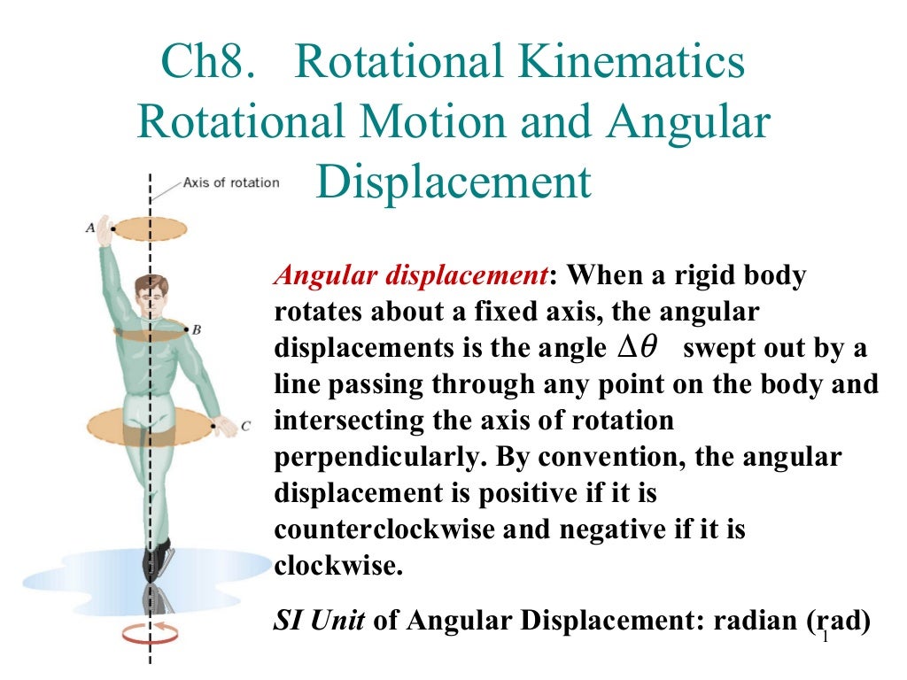 ROTATIONAL KINEMATICS