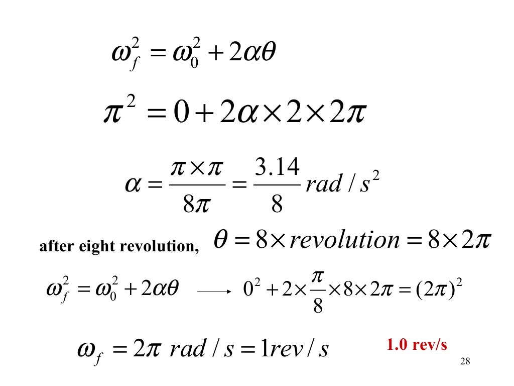 ROTATIONAL KINEMATICS