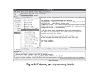 Figure 8-5 Viewing security warning details
 