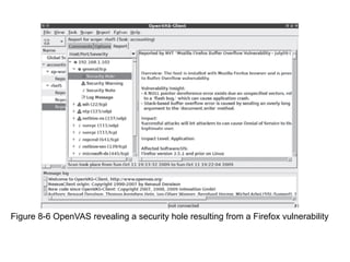 Figure 8-6 OpenVAS revealing a security hole resulting from a Firefox vulnerability
 