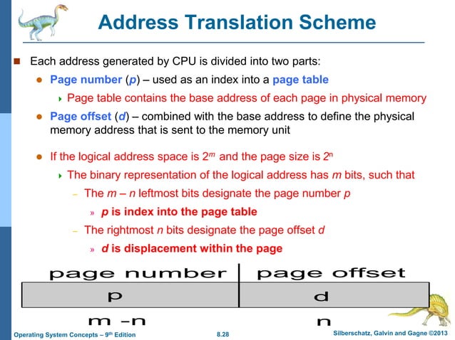 ch8.pdf operating systems by galvin to learn | PPT