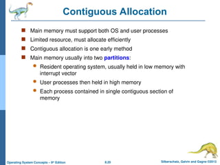 Main Memory Management (Operating Systems) | PPT