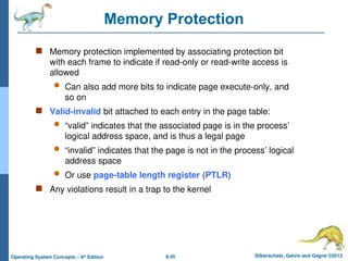 Main Memory Management (Operating Systems) | PPT