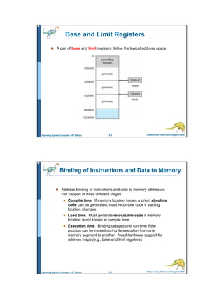 Main memory-2 (ch8,os) | PDF