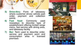 FOOD AND BEVERAGE OPERATION: STYLE OF SERVICE | PPTX