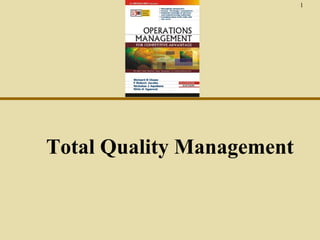 1

Total Quality Management

 