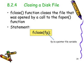 Ch8 file processing | PPT