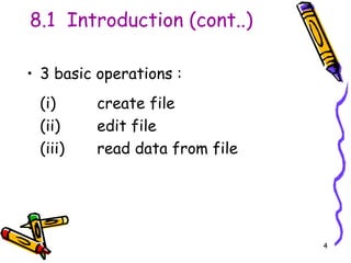 Ch8 file processing | PPT