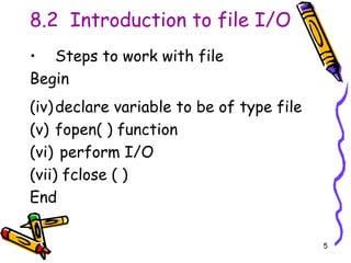 Ch8 file processing | PPT