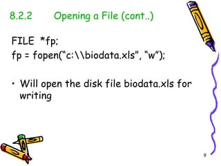 Ch8 file processing | PPT