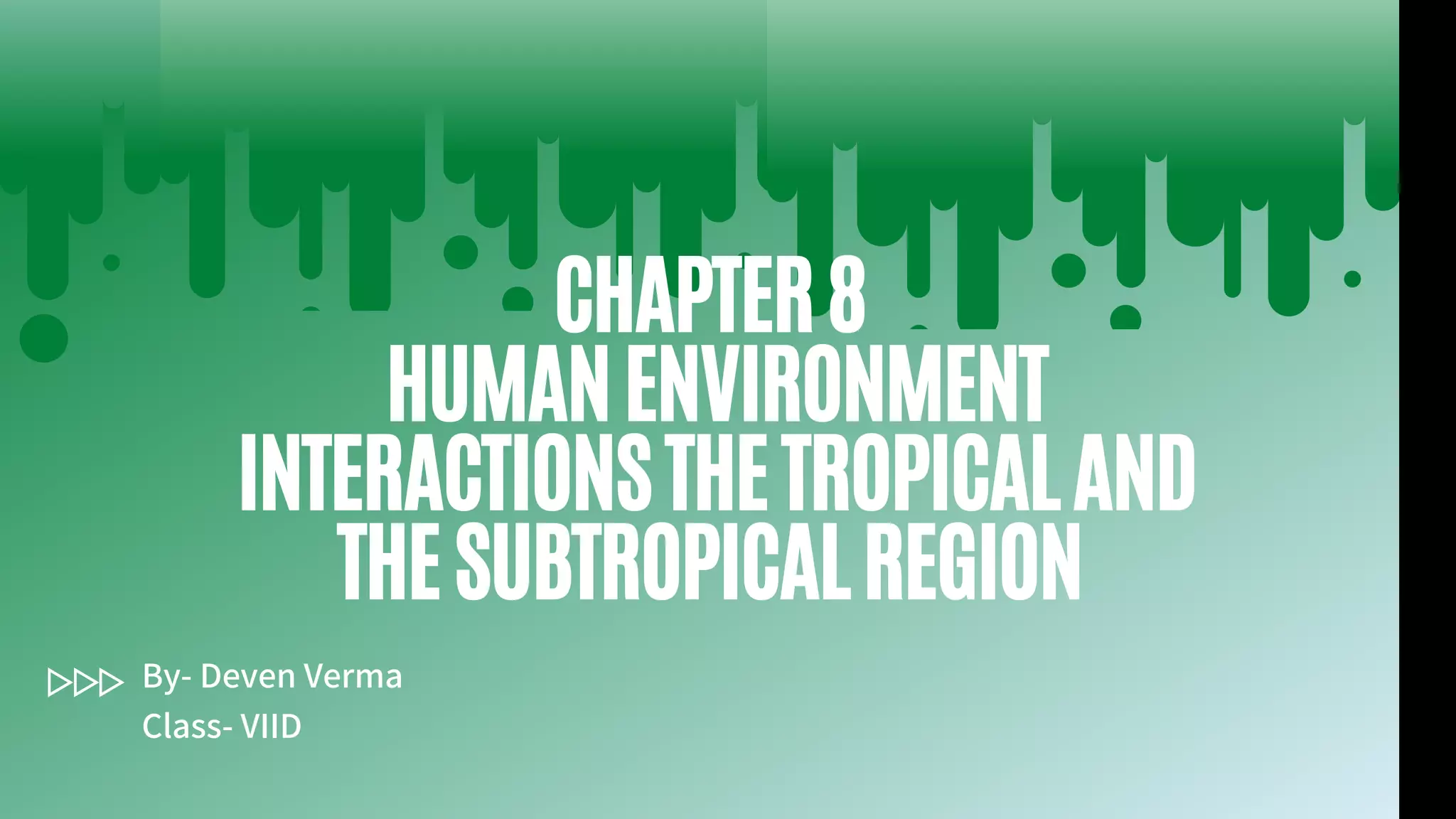 Ch8 geography ppt | PPT