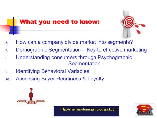 Ch8 identifyingmarketsegmentturingantop10 | PPT