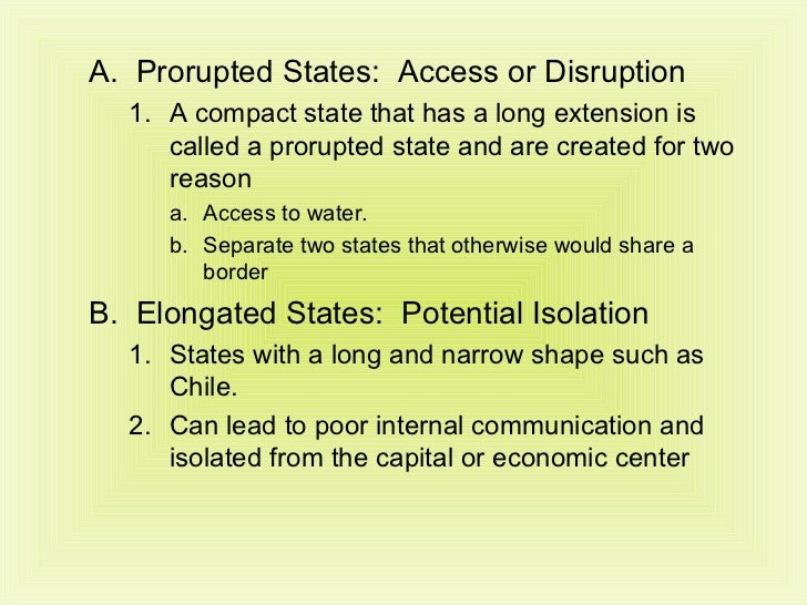 prorupted state