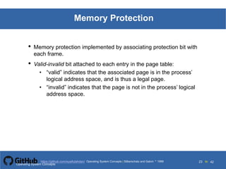 Ch8 main memory | PDF