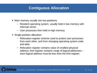Operating System-Ch8 memory management | PDF | Operating Systems ...