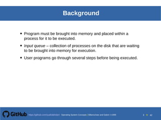 Operating System-Ch8 memory management | PDF | Operating Systems ...
