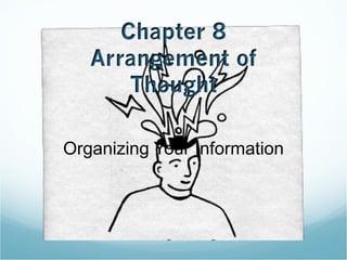 Organizing Your Information 