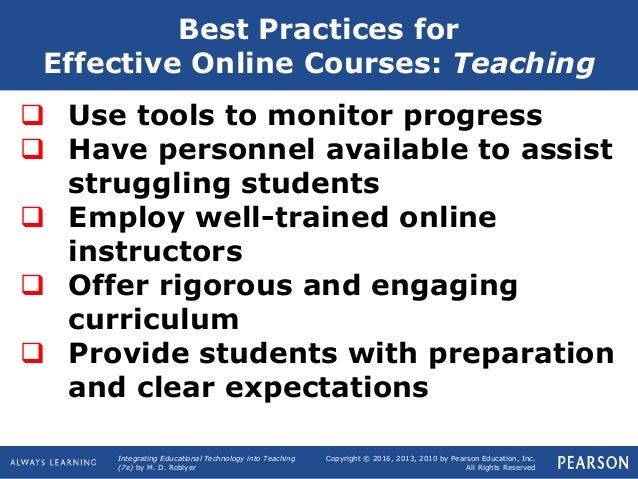 integrating educational technology into the