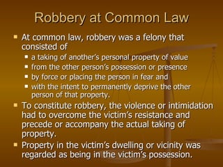Ch 8 Property Crimes | PPT