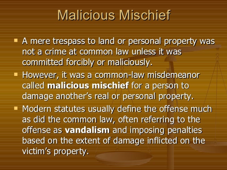 Ch 8 Property Crimes