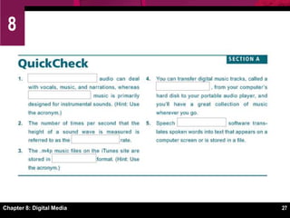Cambiar el volumenCambia el tonoAgregar efectos especialesEcosEliminar ruidos/sonidosRe-arreglar piezas musicalesIncluir voces (o mezclar) Incluir sonidos de  instrumentos no electrónicos en la mezcla..Slide 23Software de Edición de Sonido
