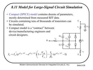 Ch8 lecture slides Chenming Hu Device for IC | PPT