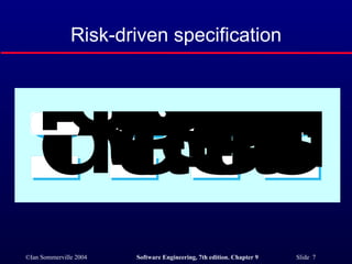 Risk-driven specification 