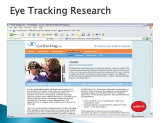 Eye Tracking Research
weblink
 