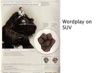Wordplay on
SUV
 