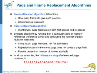 Operating System chapter 9 (Virtual Memory) | PPT