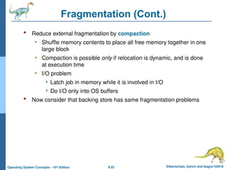 Comprehensive Overview of Main Memory Management in Operating Systems ...