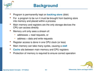 Comprehensive Overview of Main Memory Management in Operating Systems ...