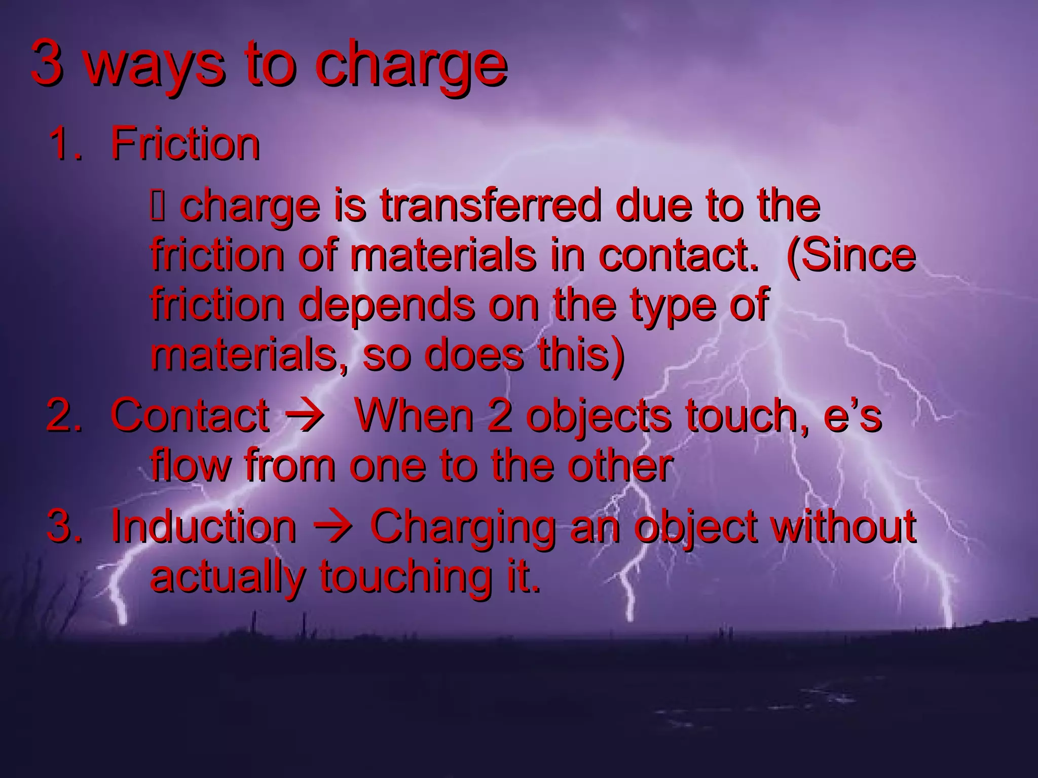 Ch9 - electrostatics | PPT
