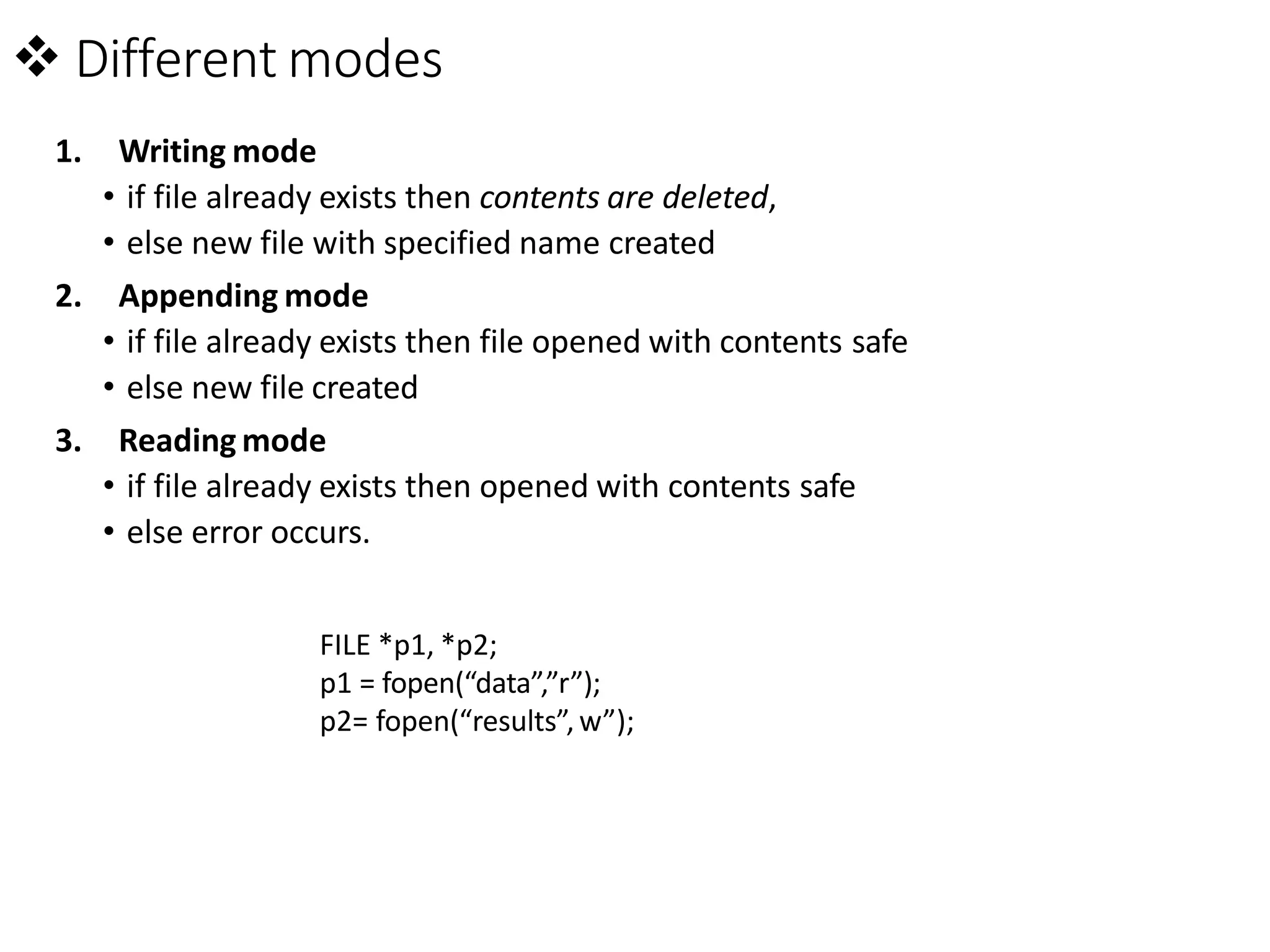 file management in c language | PPTX