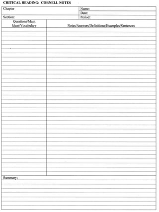 Chapter 9 Learning Guide