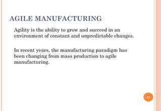 Ch9 computer integrated manufacturing | PPT