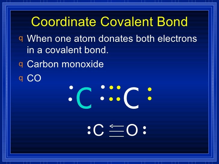 Ch 9 Covalent Bonding