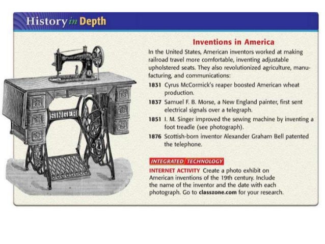 Ch40 Industrial Revolution Interesting Who Invented The Sewing Machine In The Industrial Revolution Ch40 Industrial Revolution Interesting Who Invented The Sewing Machine In The Industrial Revolution
