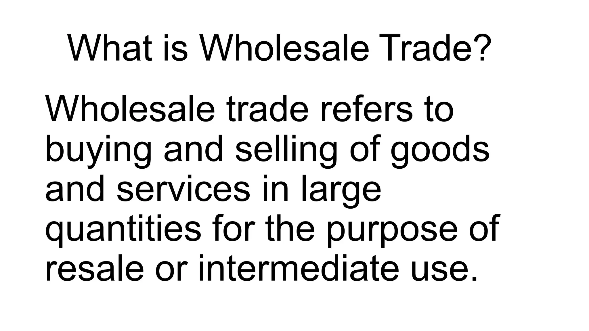 class 11 business studies Internal Trade Notes | PPTX