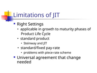 Just In Time Theory and Practice wtith Example | PPT
