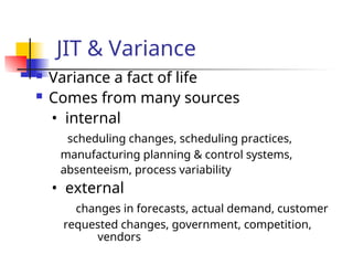 Just In Time Theory and Practice wtith Example | PPT