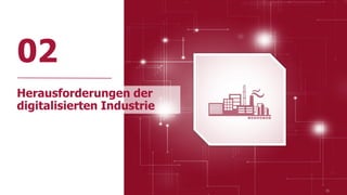 15
02
Herausforderungen der
digitalisierten Industrie
 
