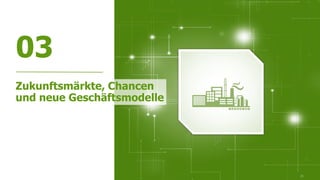21
03
Zukunftsmärkte, Chancen
und neue Geschäftsmodelle
 