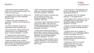 30
Inhouse-Workshop
Smart Industry
Impulsvortrag:
Ein Impulsvortrag zum Thema "Smart Industry" inspiriert Ihr
Zukunftsteam.
Umfeld-Entwicklungen:
Wir analysieren gemeinsam, welche konkreten Auswirkungen die
Marktentwicklungen auf Ihr aktuelles Geschäft haben.
Ihre strategischen Handlungsoptionen:
Wir entwickeln gemeinsam vorteilhafte Handlungsmöglichkeiten
für Ihr Geschäft.
Nächste Schritte:
Konkrete Schritte zur Umsetzung und weiteren Verwendung der
erarbeiteten Ergebnisse bieten Orientierung und motivieren.
Abschluss:
Wir lassen den Tag im angenehmen Miteinander ausklingen.
Kontakt
 