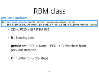 restricted boltzmann machines (RBM) | PDF