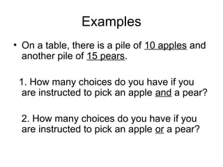 Fundamental Principles of Counting - Probability | PPT