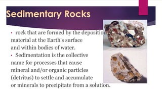 Reason Why Rocks Are Rocks What is Rock | PPTX