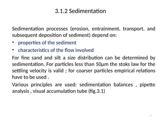 (cha-3).pptx sediment transport and its effect | PPTX