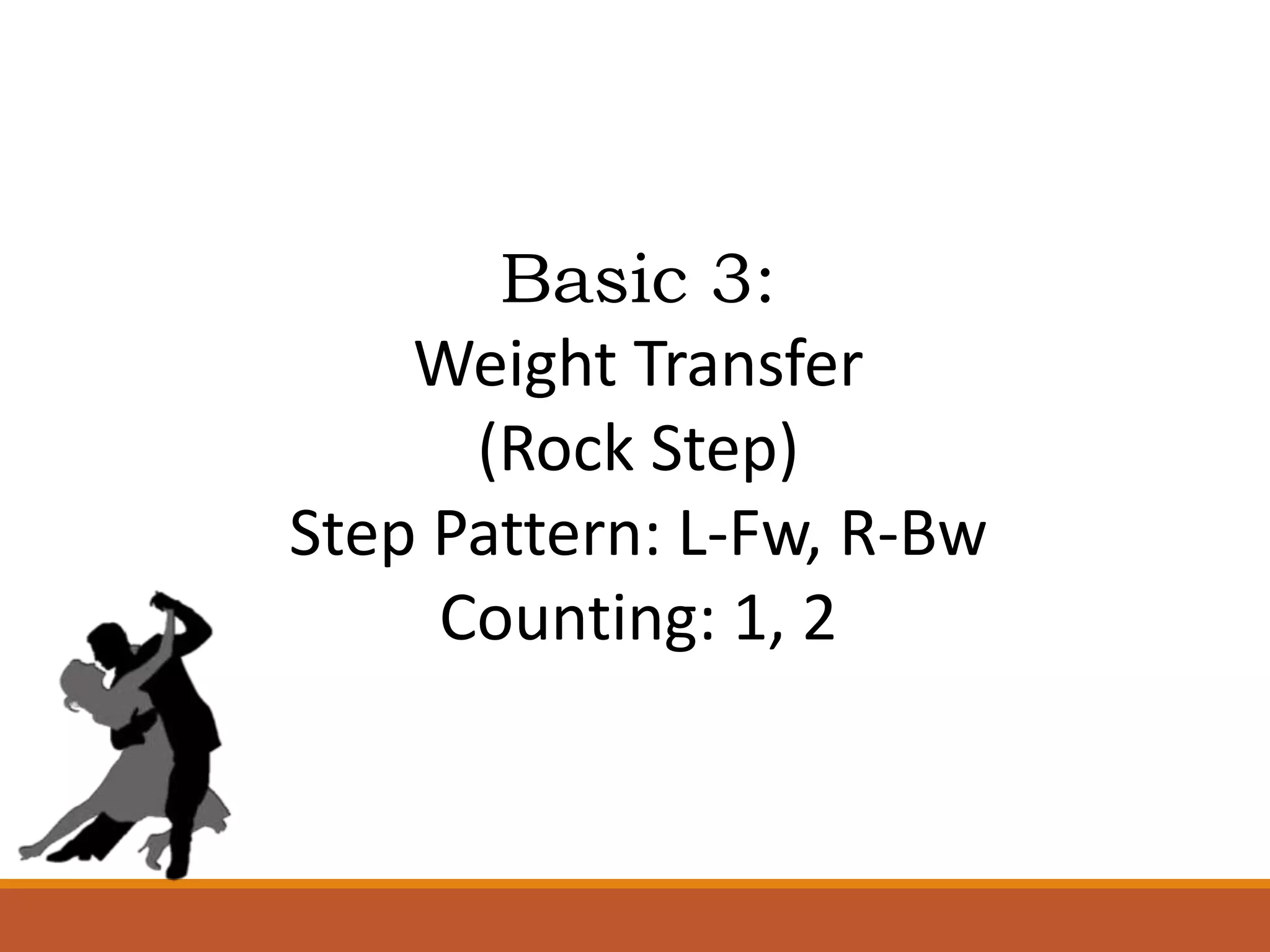 Rock Step Step Pattern GRADE 12 CHACHACHA | PPTX