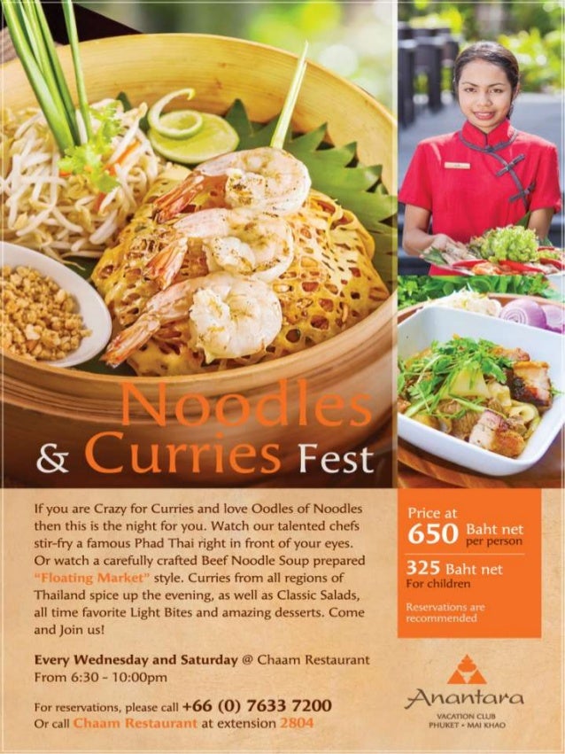 Chaam Restaurant S Buffet Promotions Anantara Vacation Club Phuket Chaam Restaurant S Buffet Promotions Anantara Vacation Club Phuket
